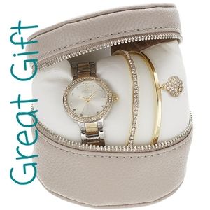 👀50% OFF👀⌚NWT‼️ BEAUTIFUL Folio Watch Glam Set